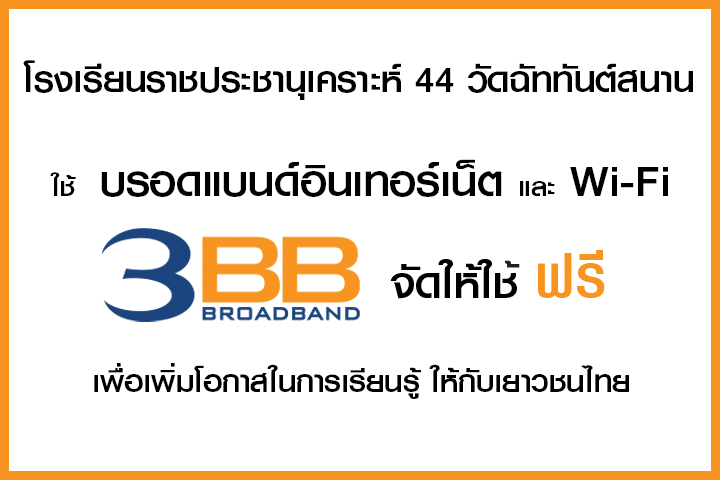 <p>3BB&nbsp;จังหวัดนราธิวาส &nbsp;ส่งมอบอินเทอร์เน็ตในโครงการ&nbsp;&ldquo;บรอดแบนด์อินเทอร์เน็ต เพื่อการศึกษาฟรี"&nbsp;</p>